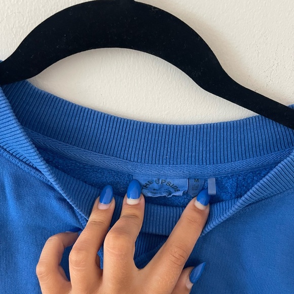 The Upside Blue Dominique Crew Neck - Picture 4 of 6